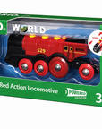 Mighty Red Action Locomotive box