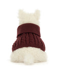 Munro Scottie Dog 'Winter Jumper'