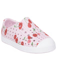 Jefferson Print Child Barely Pink / Shell White / Cherries front angled