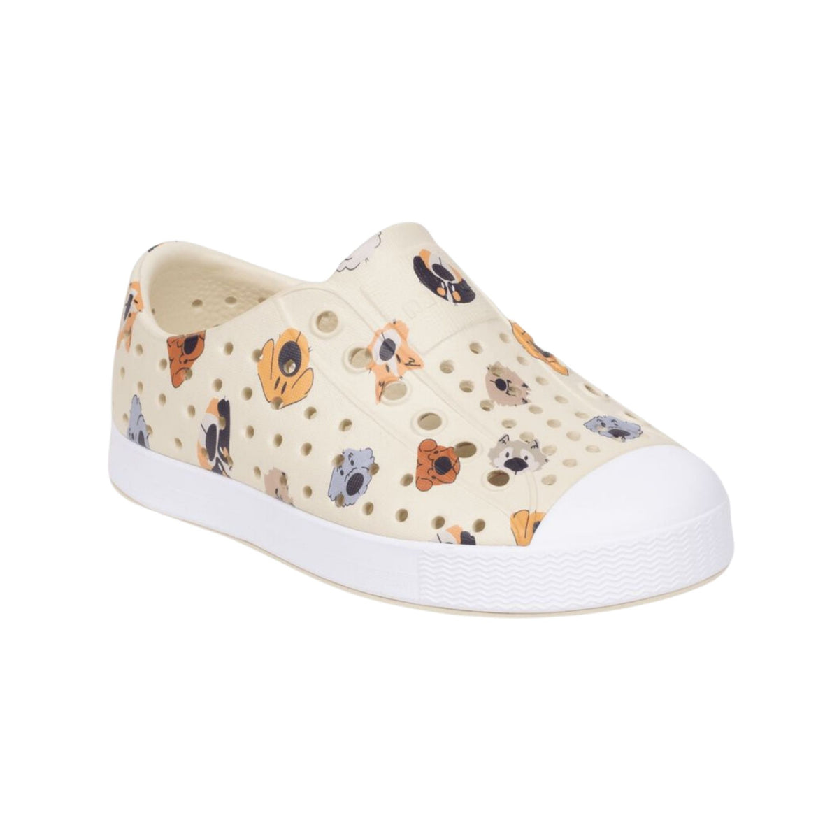 Jefferson Print Child Shell White / Shell White / Polka Dogs front