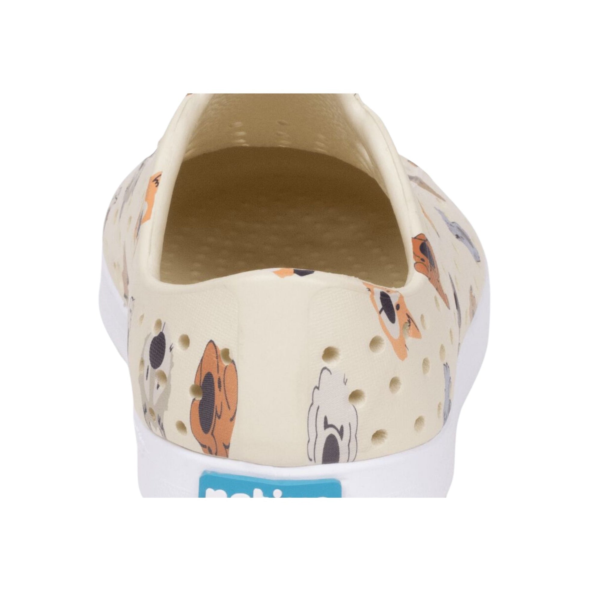 Jefferson Print Child Bone White / Shell White / Polka Dogs