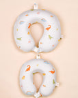 Snuggle Neck Pillow - Pastel Dinos
