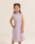 Peony Cheongsam - Pink Tiles