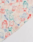 Pet Bandana - Colourful Puppies / Colourful Paws | The Elly Store