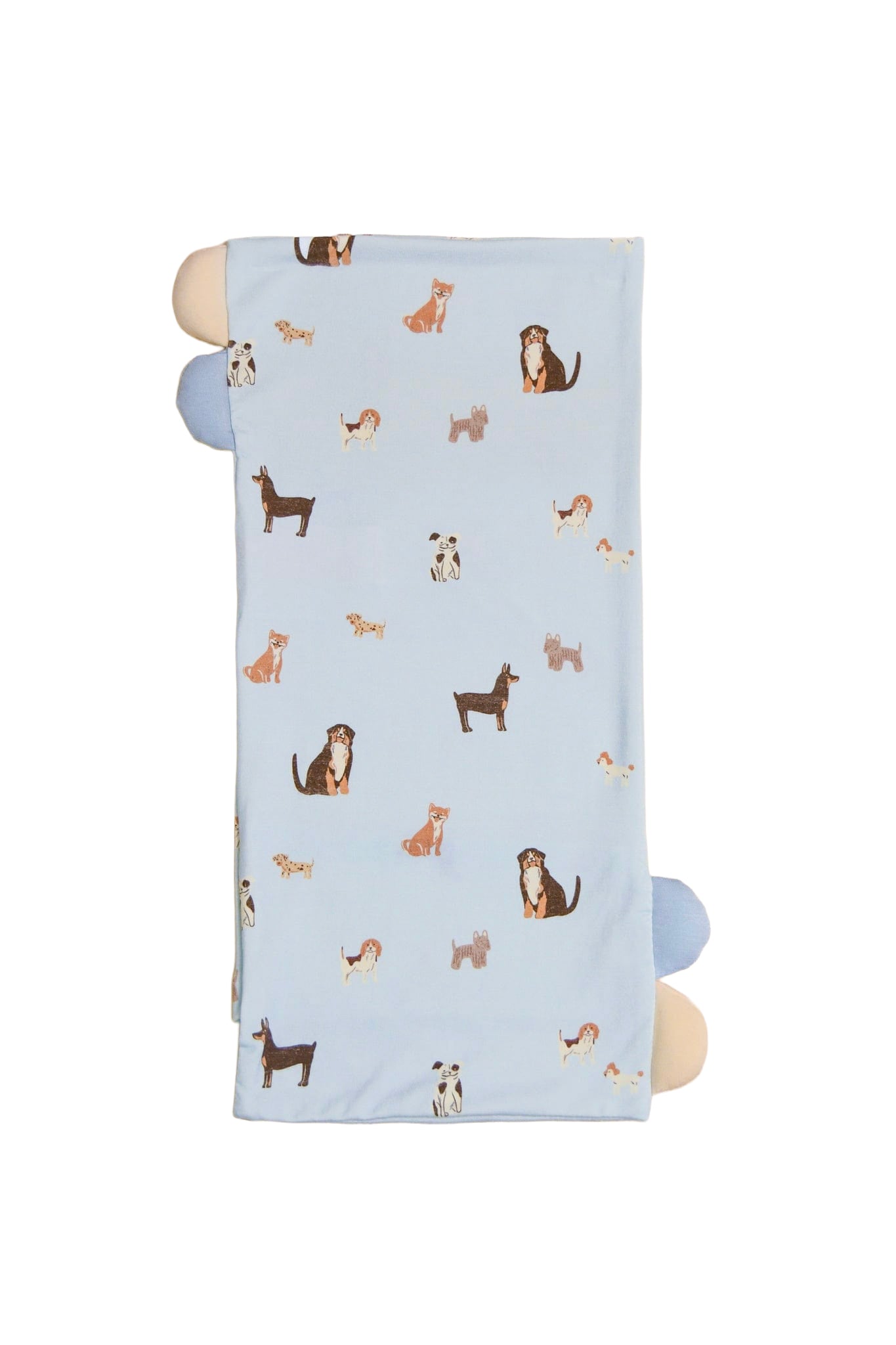 Pillow Case - Blue Doggies