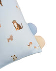Pillow Set - Blue Doggies