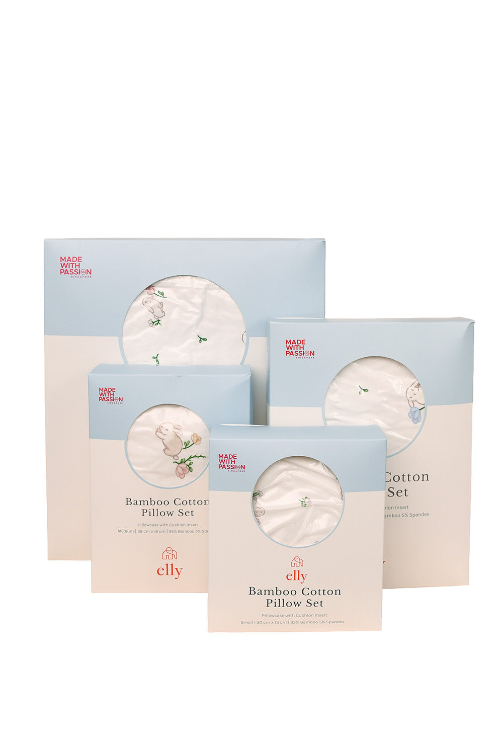 Pillow Set - Floral Bunny