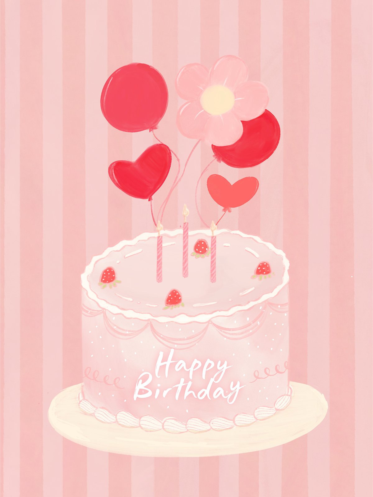 E-Gift Card - Happy Birthday Hearts!