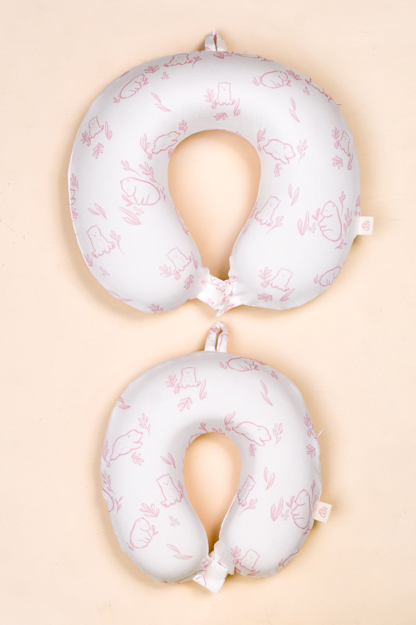 Snuggle Neck Pillow - Pink Beary Best