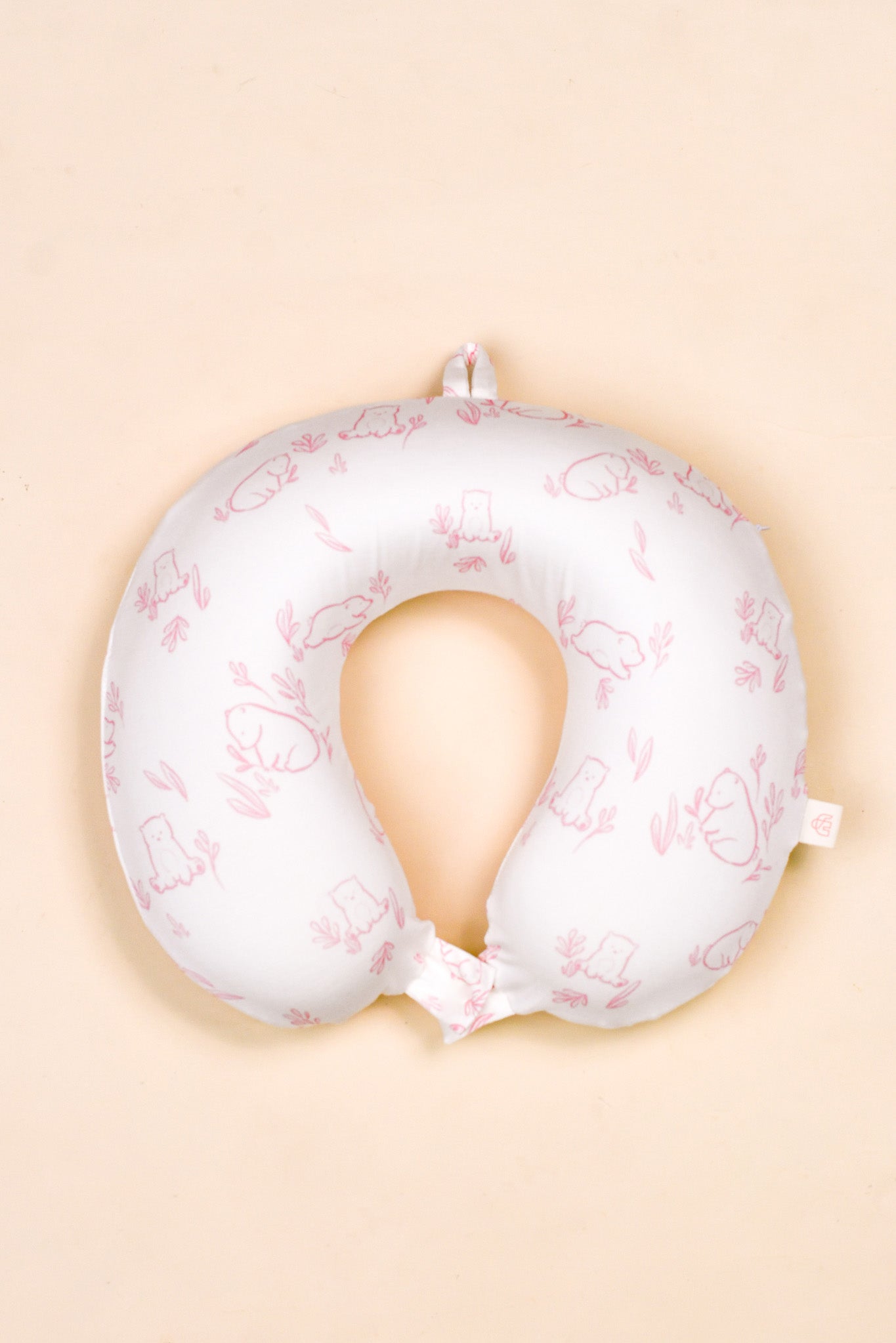 Snuggle Neck Pillow - Pink Beary Best