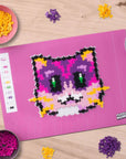 Plus Plus Puzzle By Number - Kitten 500pcs | The Elly Store