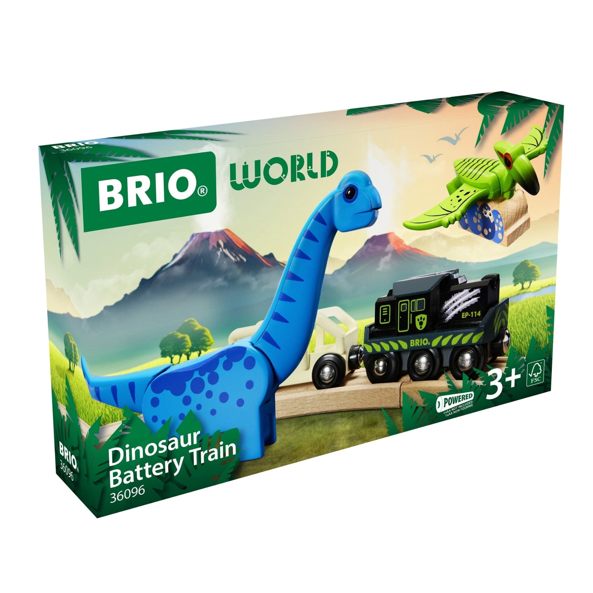 BRIO Dinosaur Battery Train | The Elly Store