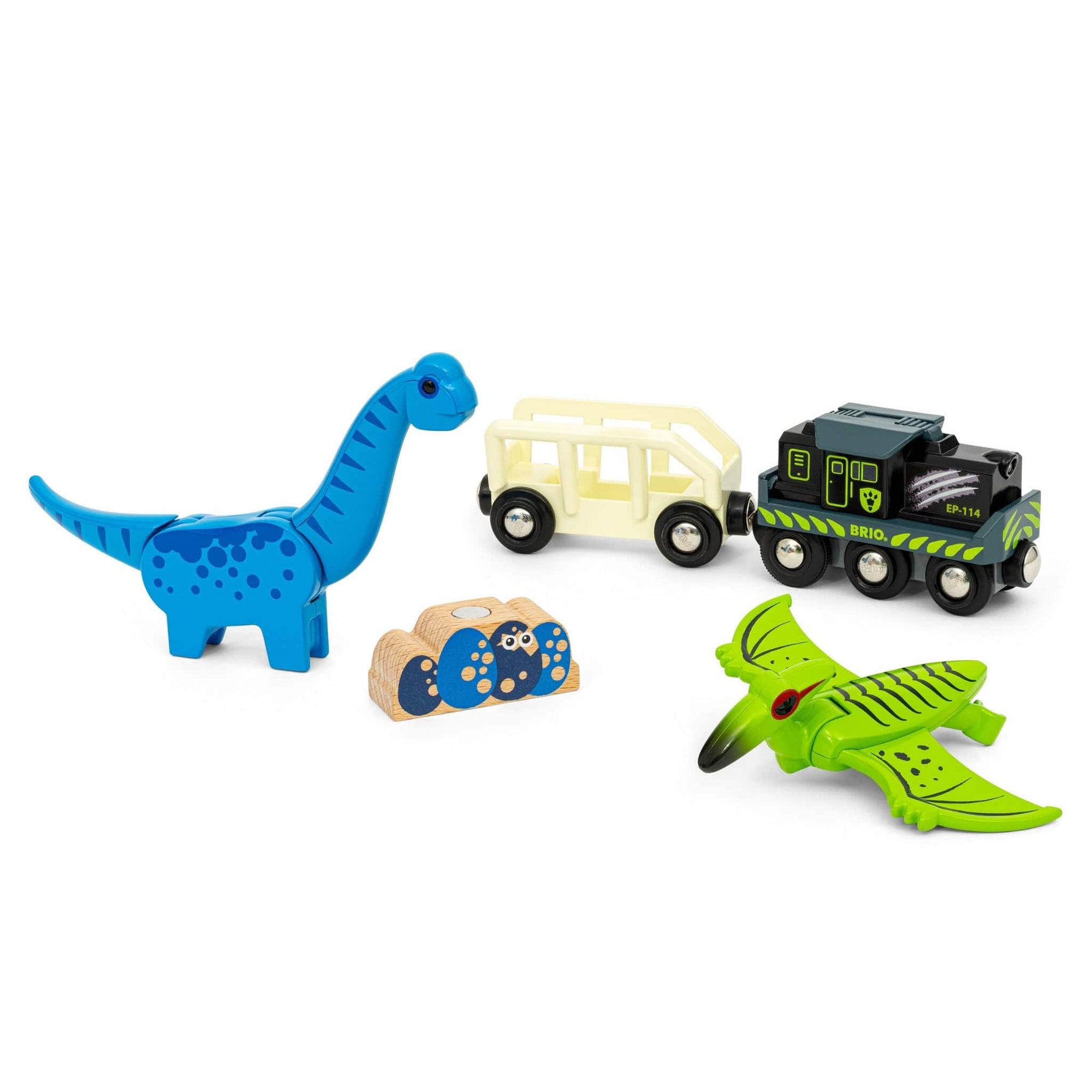 BRIO Dinosaur Battery Train | The Elly Store