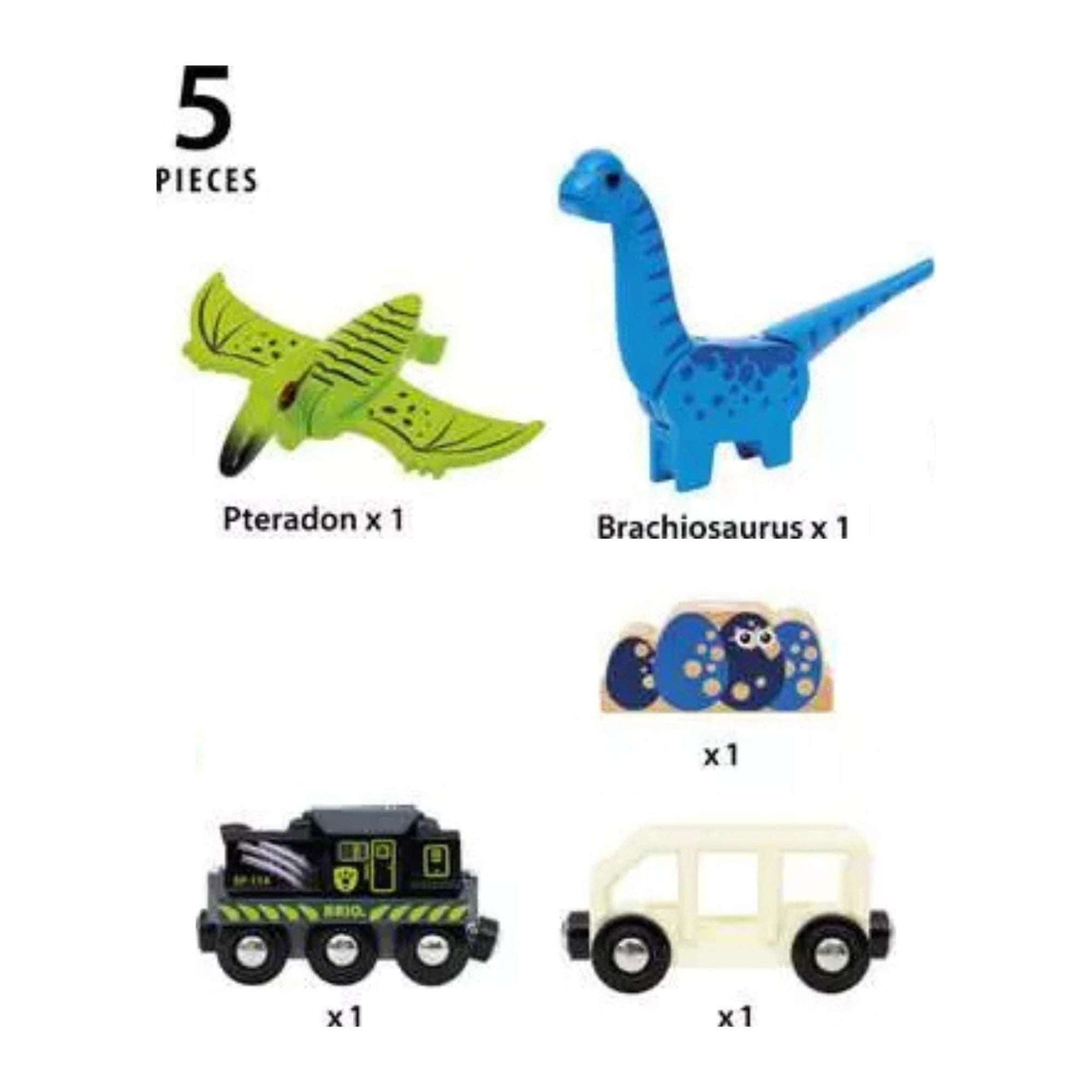 BRIO Dinosaur Battery Train | The Elly Store
