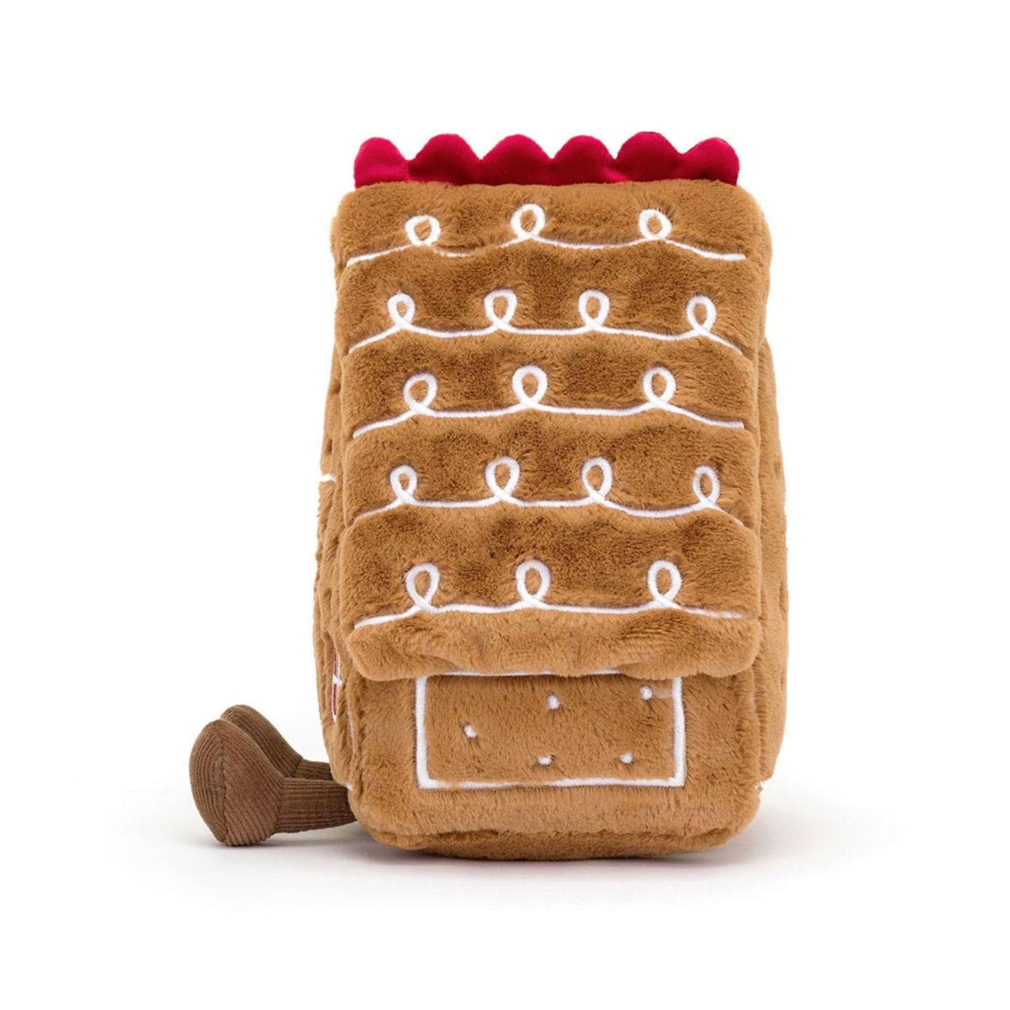 Jellycat Amuseable Gingerbread House | The Elly Store 