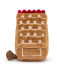 Jellycat Amuseable Gingerbread House | The Elly Store 