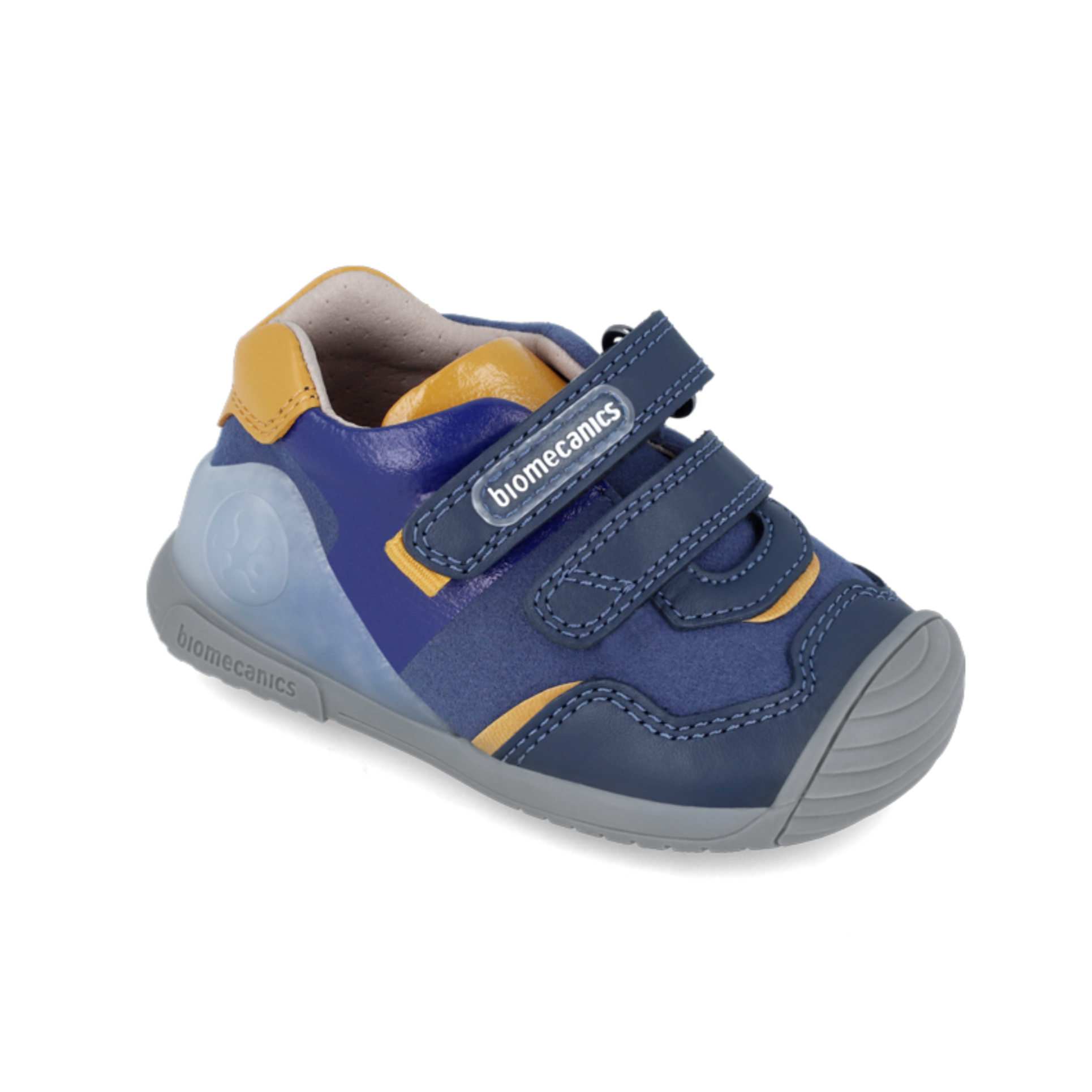 Biogateo Navy Yellow Sauvage Shoes