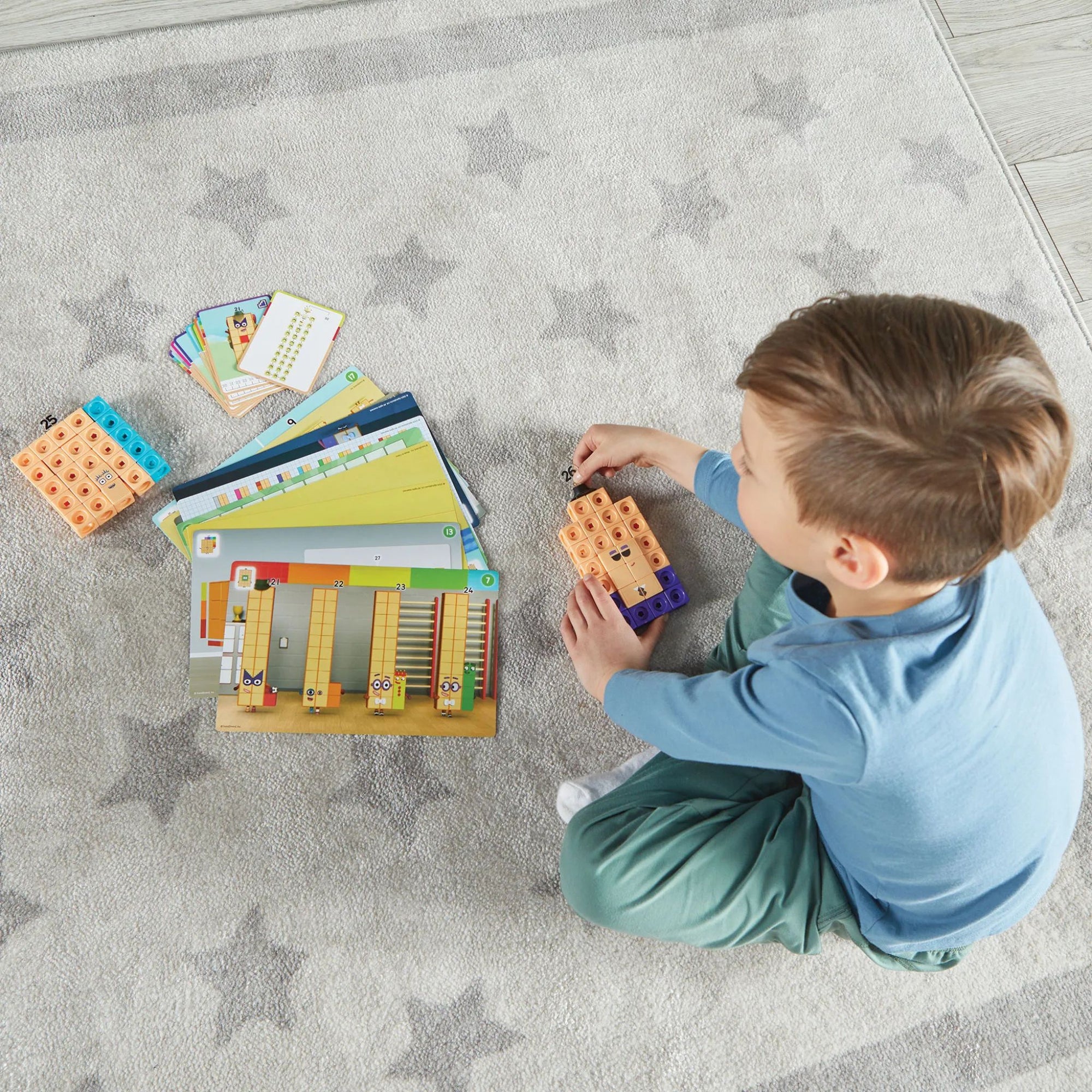 hand2mind MathLink® Cubes Numberblocks® 21-30 Activity Set | The Elly Store 
