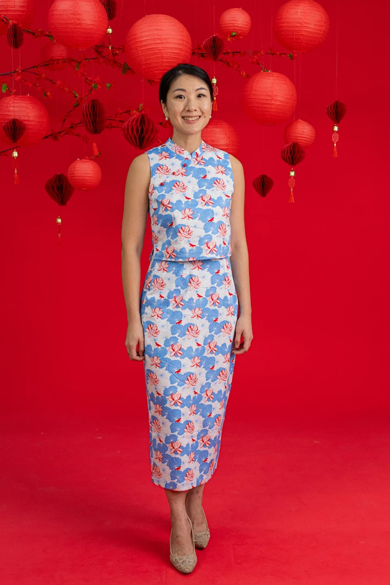 Ladies Amber Skirt - Blue Lotus