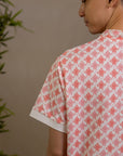 Men's Mandarin-collared Polo Tee - Knotty Snake