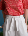 Ladies Nicole Pants - White