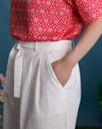 Ladies Nicole Pants - White
