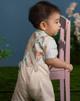 Overalls - Teal Orchid Garden