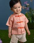 Tang Shirt - Pink Honeycomb Tiles