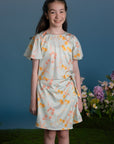 Stella Top - Teal Orchid Garden