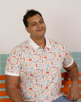 The Elly Store | Men's Polo Tee - Childhood Games