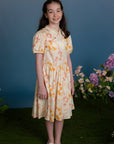 Giselle Cheongsam - Cream Orchid Garden