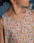 Sleeveless Dress - Zodiac Leaves