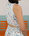 The Elly Store | Ladies Bliss Dress - Rainbow Road Trip Mickey