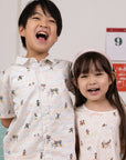 Mary Dress - Pink Chevron Mickey
