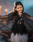 Tulle Cape - Black Stars | The Elly Store