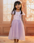 Kayla Dress - Lilac Floral Rapunzel | The Elly Store 