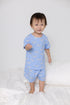 Short-Sleeve Pyjamas Set - Blue Hot Dogs | The Elly Store