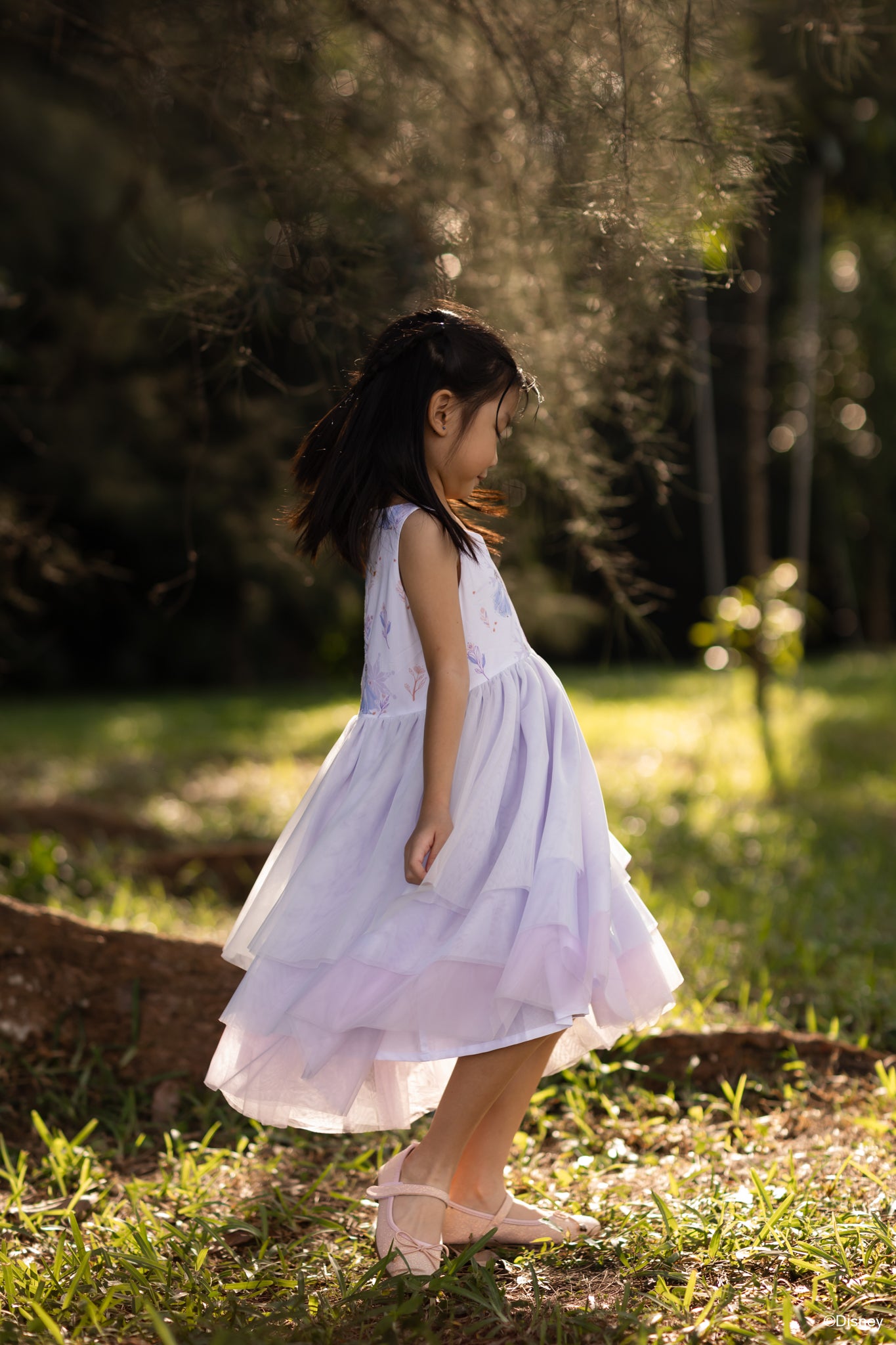 Skye Dress - Lilac Forest Elsa | The Elly Store
