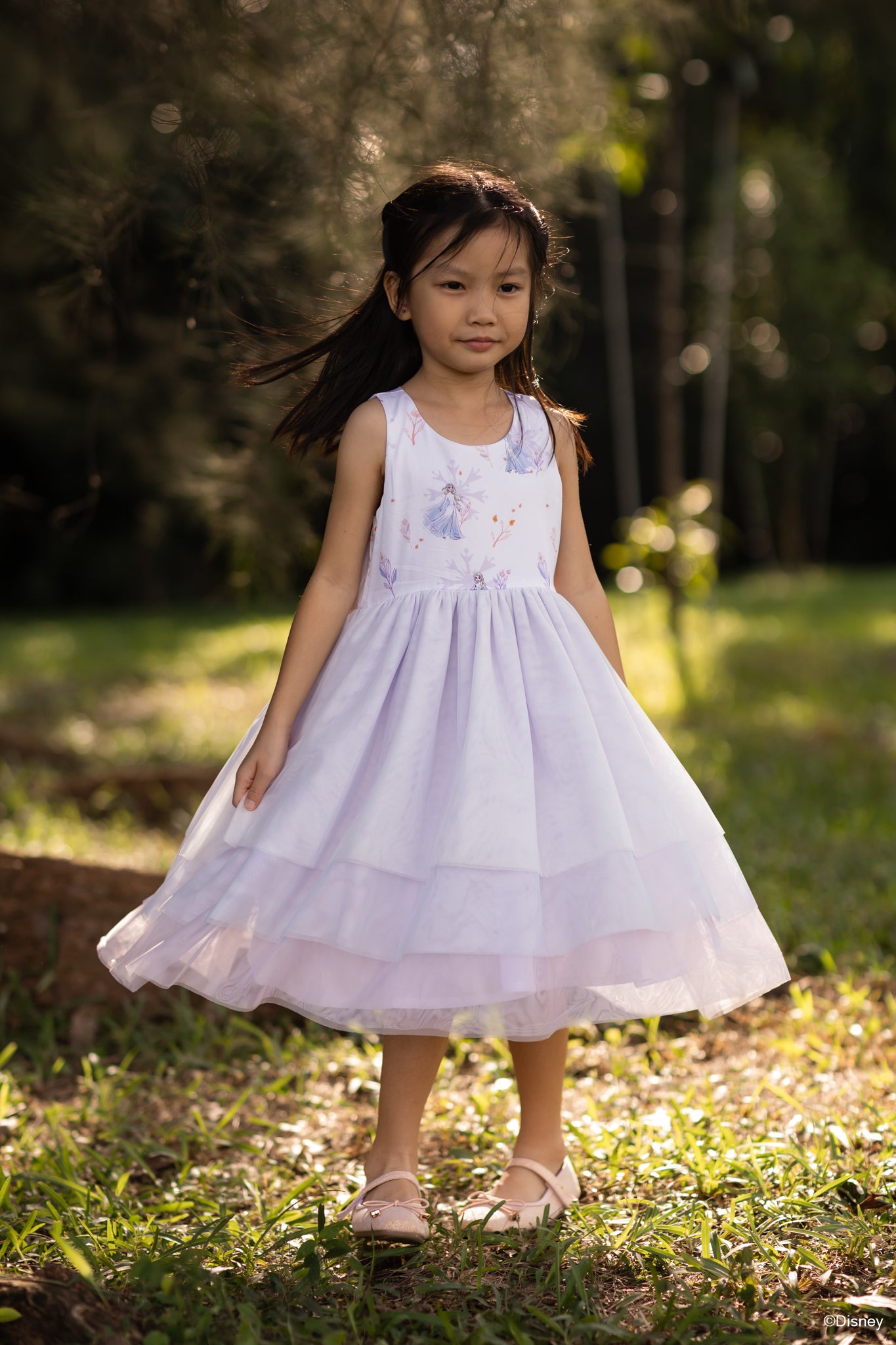 Skye Dress - Lilac Forest Elsa | The Elly Store