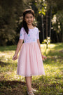 Lyla Dress - Peach Floral Elsa | The Elly Store