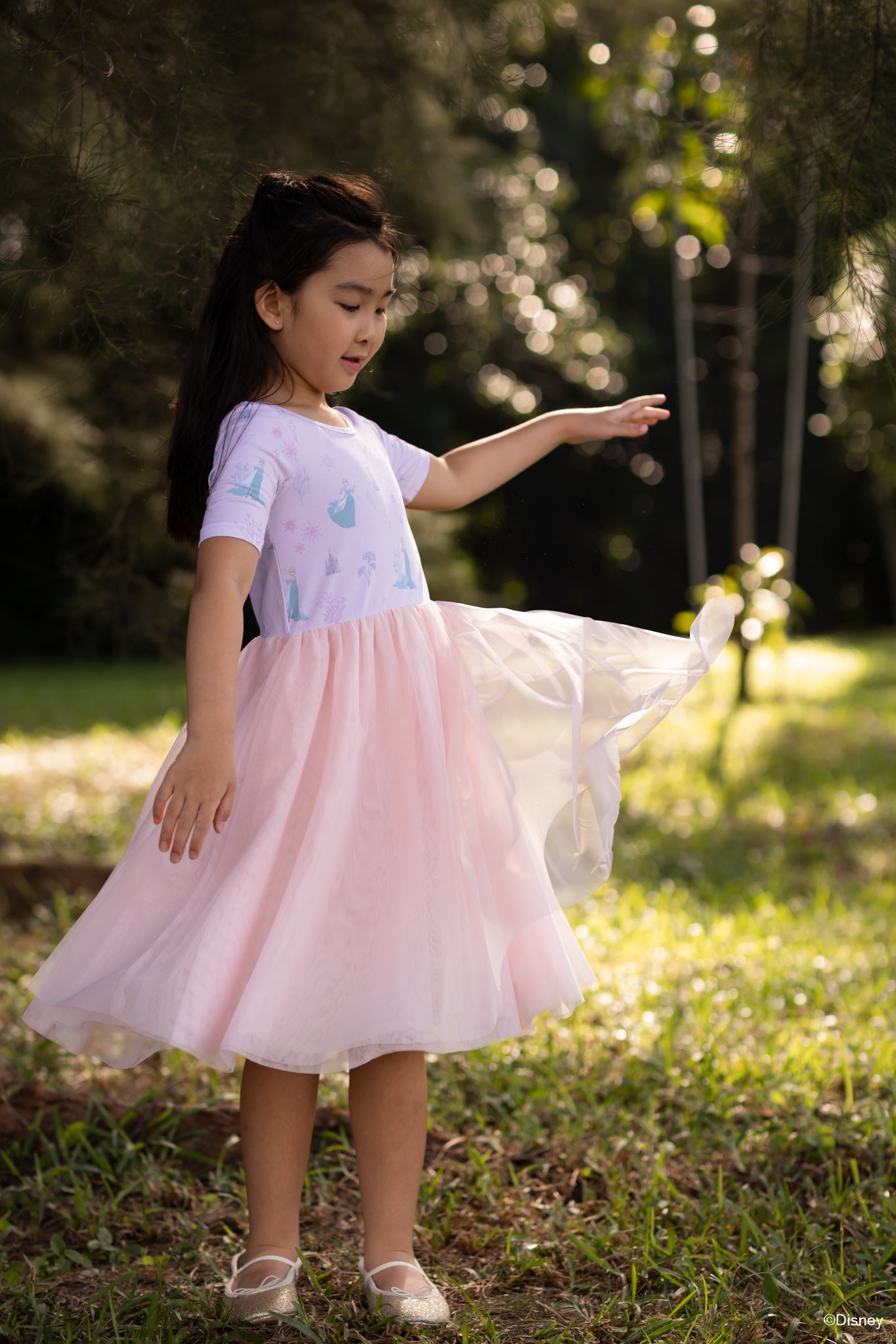 Lyla Dress - Peach Floral Elsa | The Elly Store