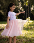 Lyla Dress - Peach Floral Elsa | The Elly Store