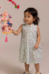 Naomi Cheongsam - Blue Fans