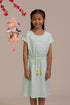 Hayley Dress - Teal Plaid Tiles