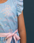 Blair Dress - Blue Cranes