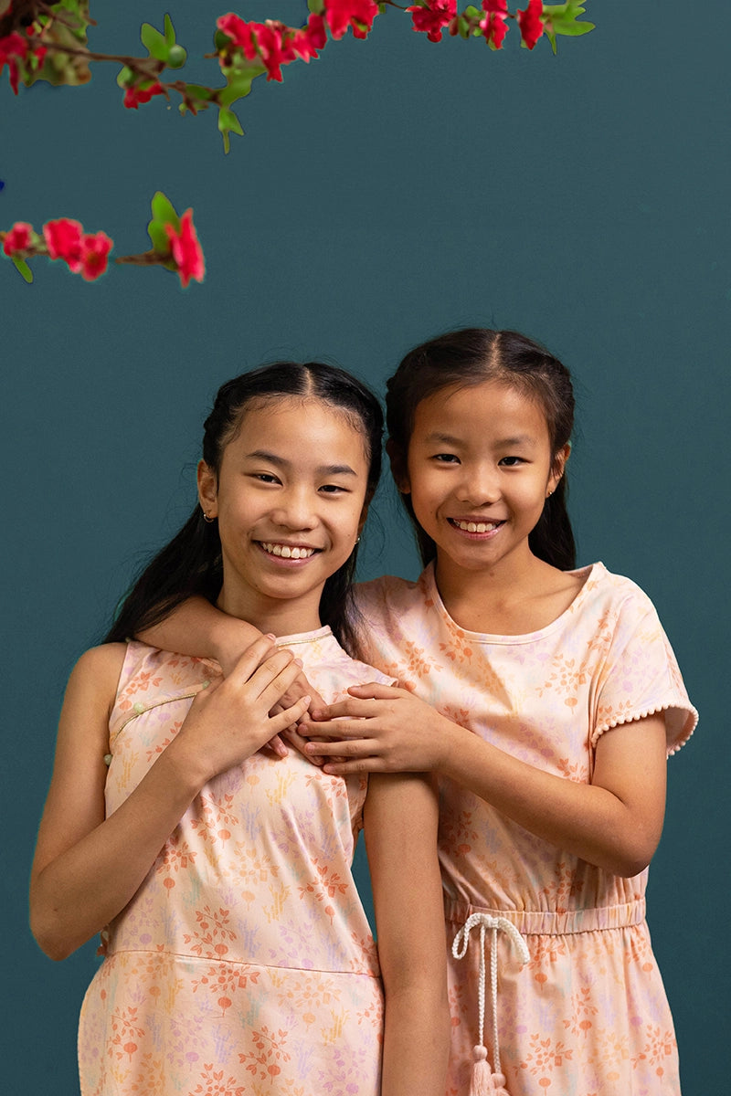 Pink Floral Bamboo | Elly CNY 2026