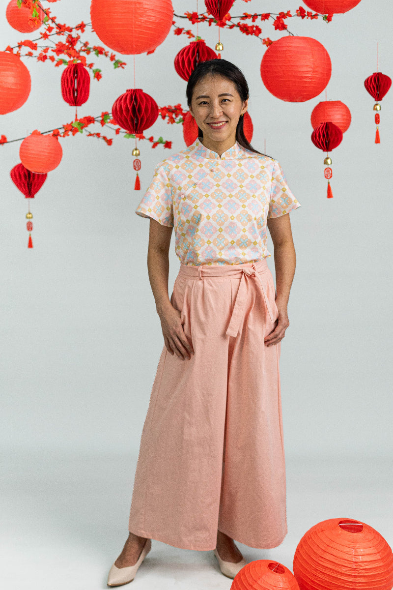 Ladies Nicole Pants - Light Peach