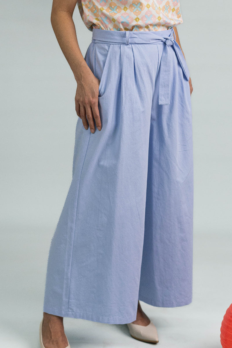Ladies Nicole Pants - Pastel Blue
