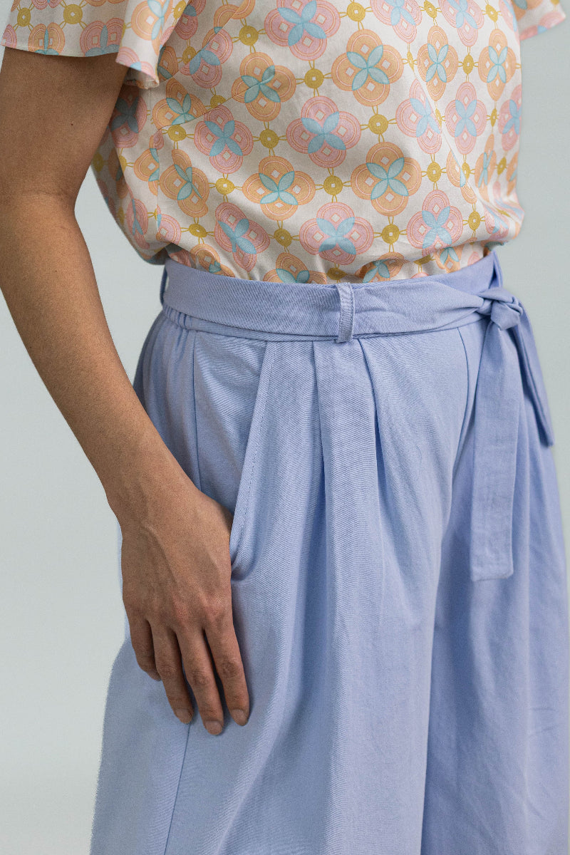 Ladies Nicole Pants - Pastel Blue