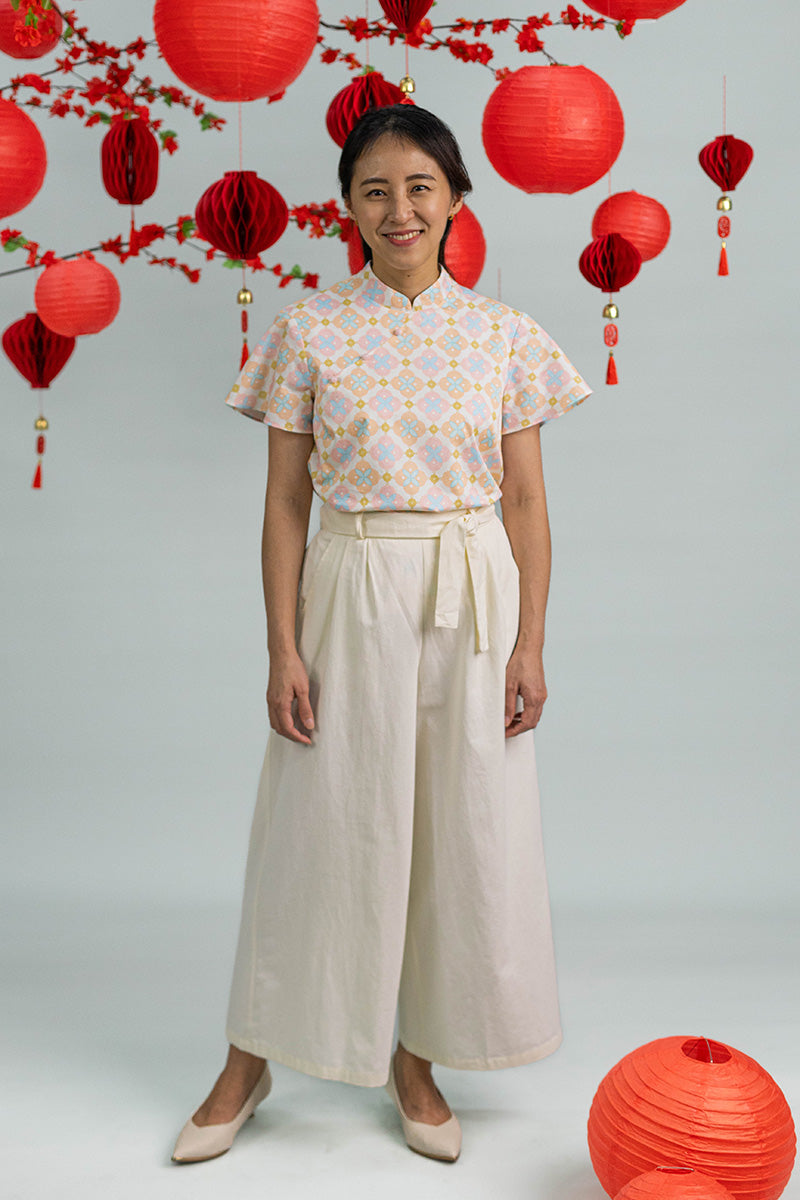 Ladies Nicole Pants - Off-white